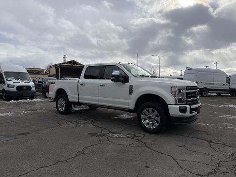 Used 2022 Ford F350 Platinum w/ Snow Plow Prep Package image 3