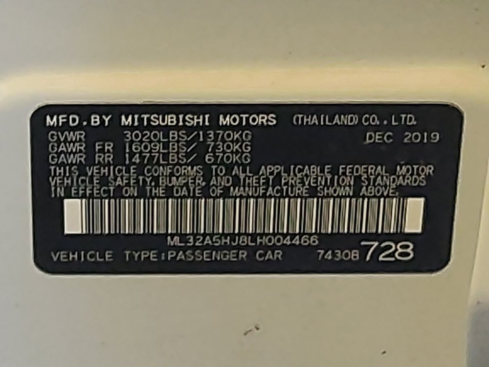 Used 2020 Mitsubishi Mirage LE FWD image 33