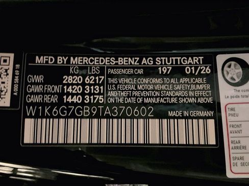 New 2026 Mercedes-Benz S 580 4MATIC Sedan image 13