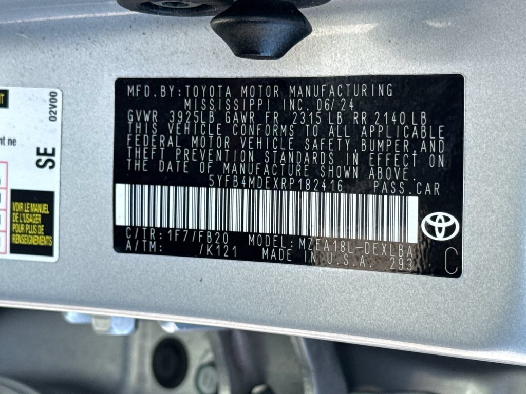 Used 2024 Toyota Corolla LE FWD image 49