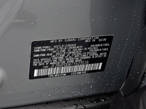 New 2026 Subaru Outback Limited AWD/4WD image 11