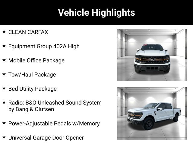 Used 2025 Ford F150 Tremor w/ Equipment Group 402A High AWD/4WD image 2