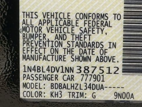 Certified 2022 Nissan Altima 2.5 SV image 21