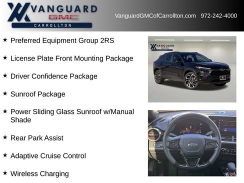 Used 2024 Chevrolet Trax RS w/ Sunroof Package image 6