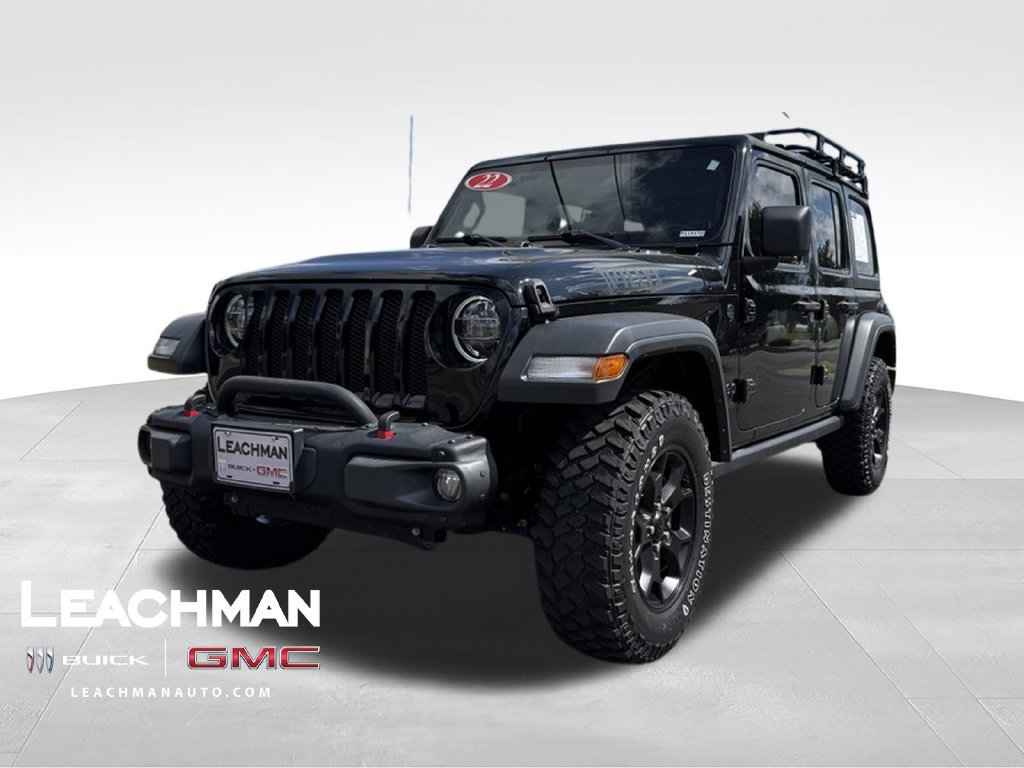 Used 2022 Jeep Wrangler Unlimited Sport AWD/4WD image 9