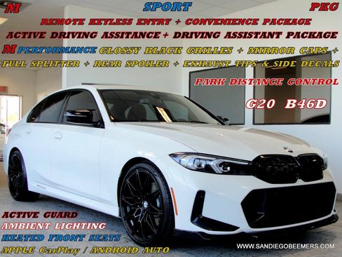 Used 2023 BMW 330i Sedan w/ M Sport Package RWD image 1