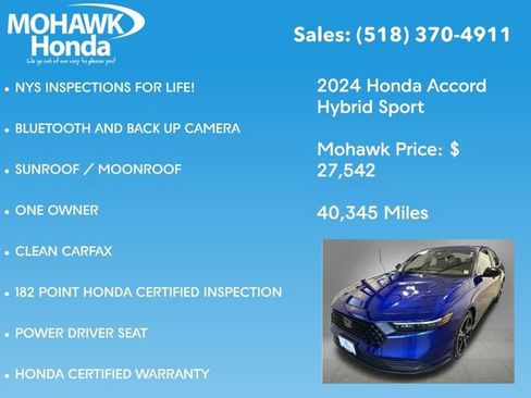 Used 2024 Honda Accord Sport image 8