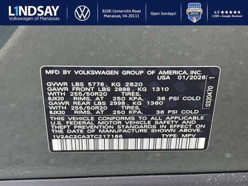 New 2026 Volkswagen Atlas Cross Sport SEL R-Line image 21