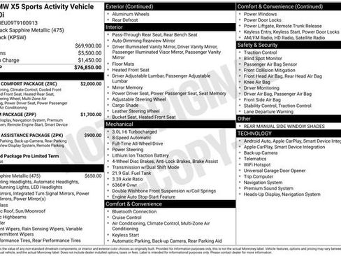 Used 2026 BMW X5 xDrive40i w/ Climate Comfort Package image 21