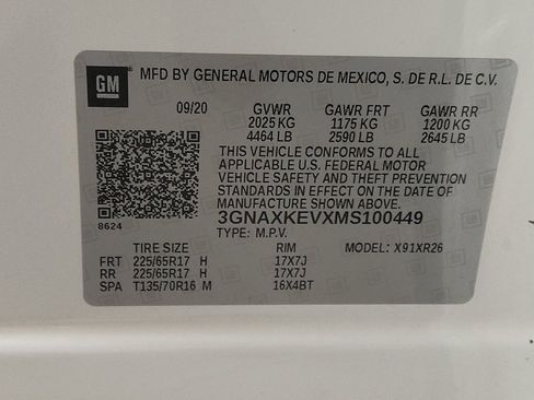 Used 2021 Chevrolet Equinox LT image 33