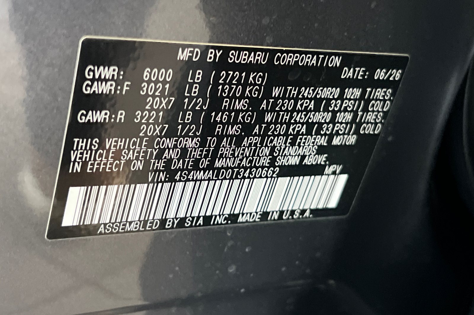 New 2026 Subaru Ascent Bronze Edition AWD/4WD image 29