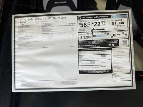 New 2026 Mercedes-Benz E 53 AMG 4MATIC Sedan image 44