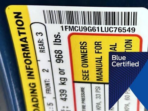 Certified 2020 Ford Escape SE image 25