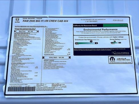 New 2026 RAM 2500 Big Horn image 16