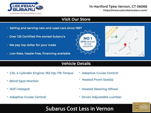 Certified 2023 Subaru Forester Touring AWD/4WD image 3