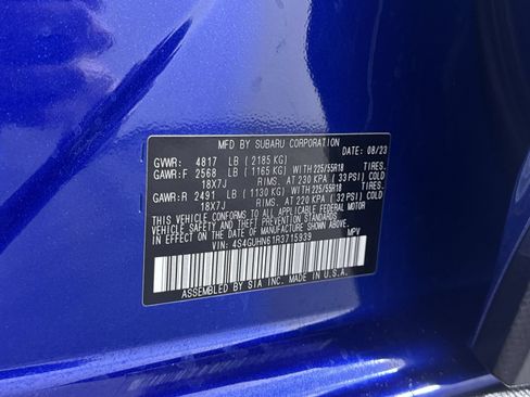 Certified 2024 Subaru Crosstrek 2.5i Limited AWD/4WD image 18