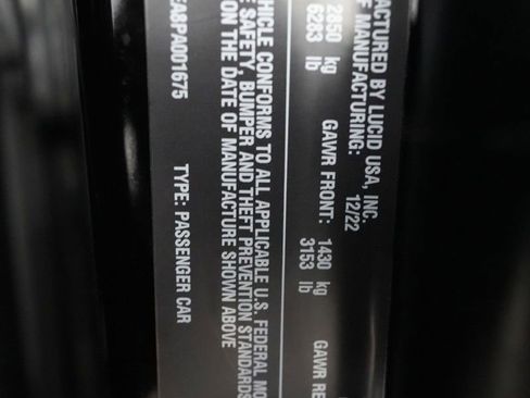 Used 2023 Lucid Air Touring image 28