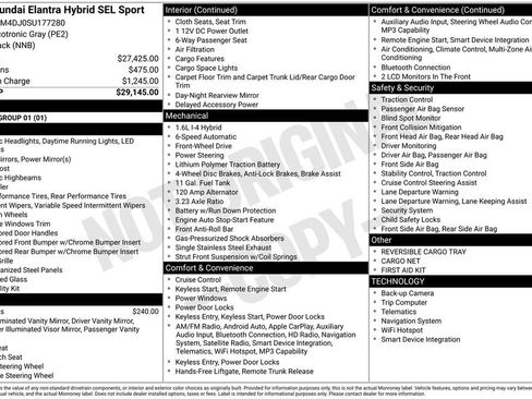 New 2025 Hyundai Elantra SEL image 3