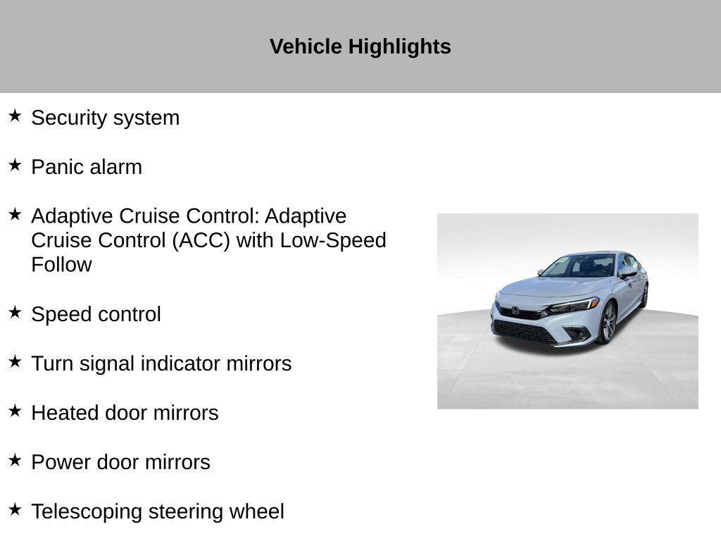 Used 2024 Honda Civic Touring image 54