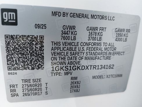 New 2026 GMC Yukon XL Elevation w/ Elevation Premium Package image 39