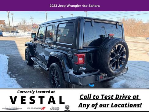 Used 2023 Jeep Wrangler Sahara 4xe image 9