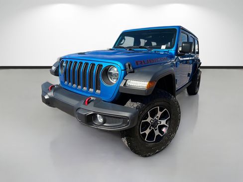 Used 2021 Jeep Wrangler Unlimited Rubicon w/ LED Lighting Group image 1