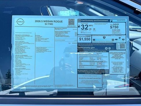 New 2026 Nissan Rogue SV FWD image 12