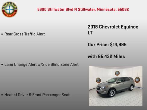Used 2018 Chevrolet Equinox LT image 19