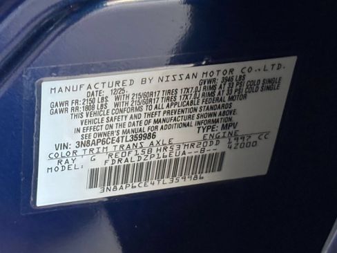 Used 2026 Nissan Kicks SV w/ Cold Weather Package FWD image 28