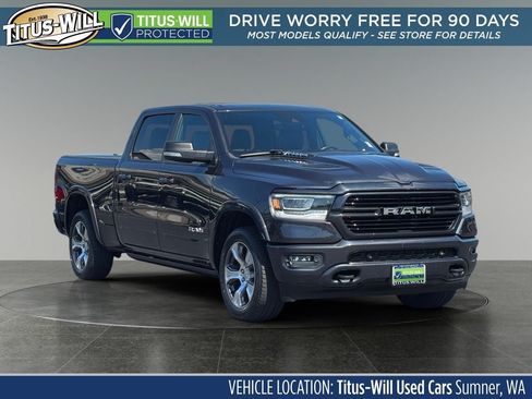 Used 2019 RAM 1500 Laramie AWD/4WD image 1