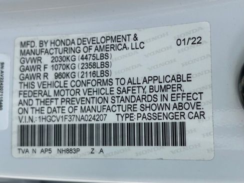 Used 2022 Honda Accord Sport image 51