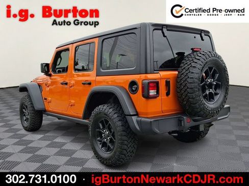 Certified 2025 Jeep Wrangler Unlimited Sport AWD/4WD image 4