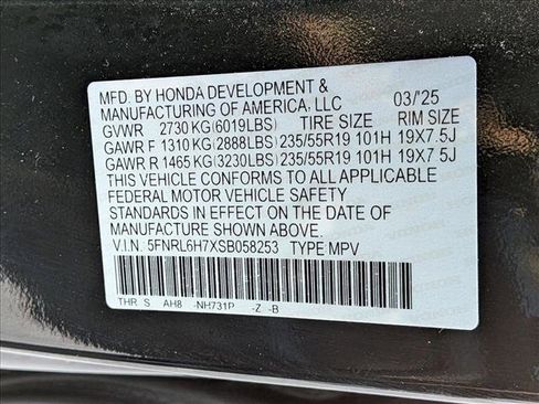 Used 2025 Honda Odyssey Sport-L image 26