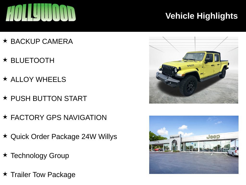 Used 2023 Jeep Gladiator Sport AWD/4WD image 3