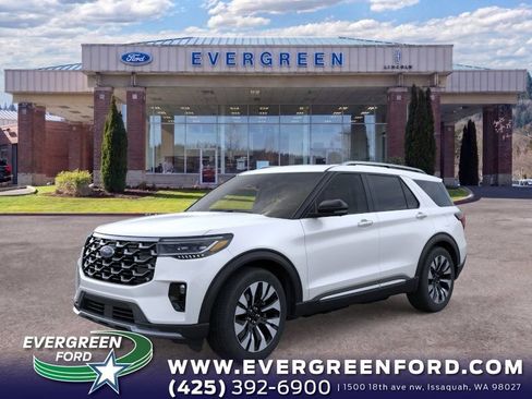 New 2026 Ford Explorer Platinum w/ LUX Leather Package AWD/4WD image 1