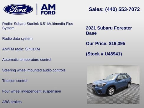 Used 2021 Subaru Forester AWD/4WD image 6