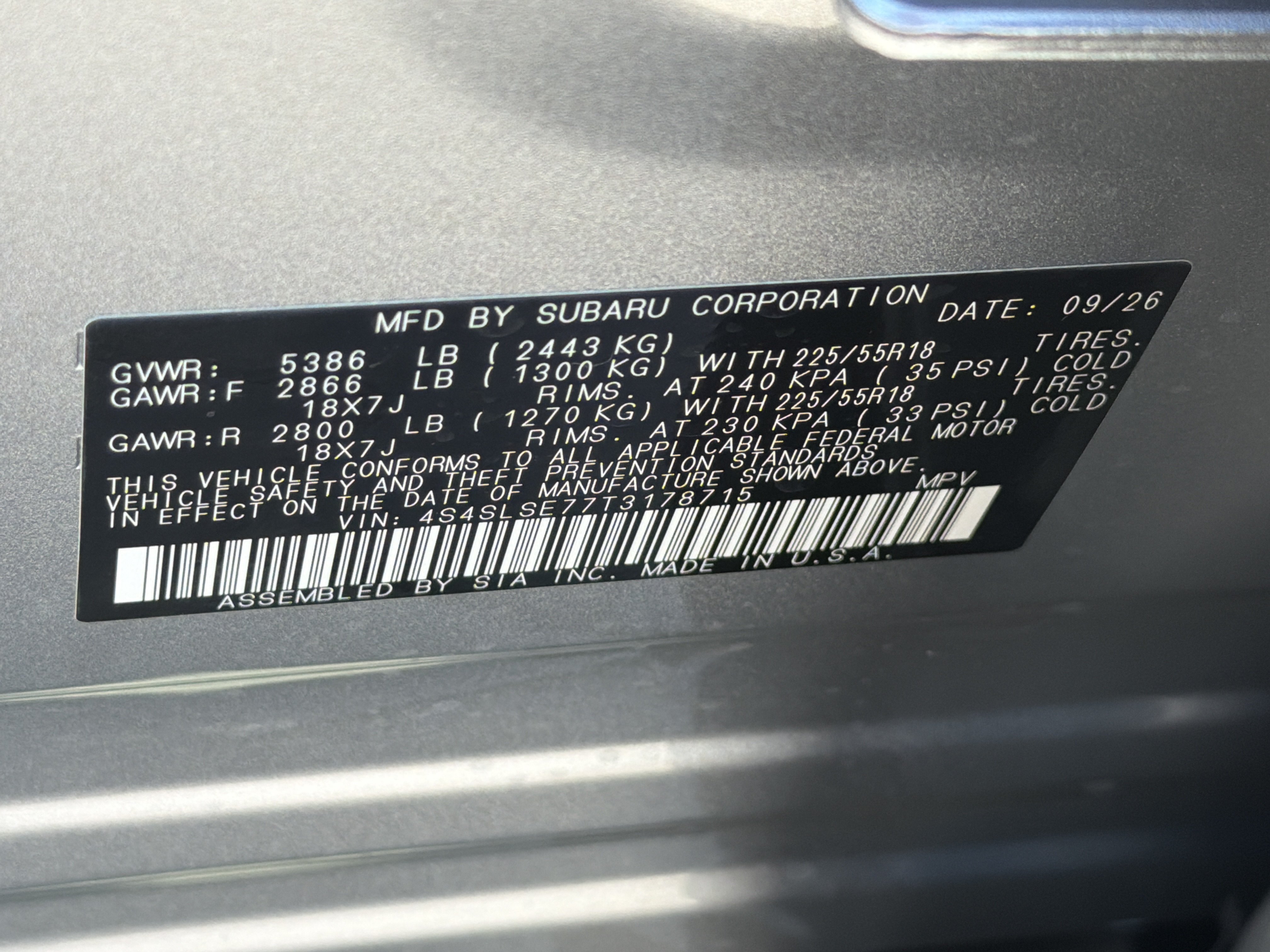 New 2026 Subaru Forester Touring AWD/4WD image 28