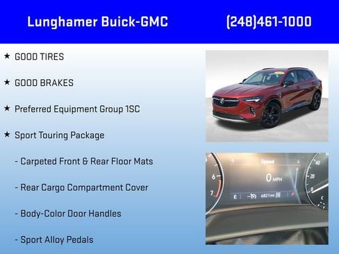 Certified 2023 Buick Envision Preferred w/ Sport Touring Package AWD/4WD image 6