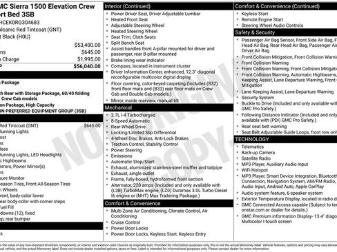 Used 2024 GMC Sierra 1500 Elevation RWD image 2
