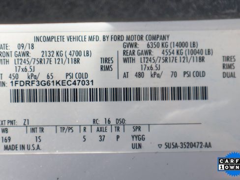 Used 2019 Ford F350 XL w/ Power Equipment Group image 41