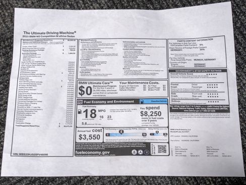 Used 2025 BMW M3 Competition image 90