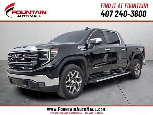 Used 2025 GMC Sierra 1500 SLT w/ SLT Premium Plus Package AWD/4WD image 1