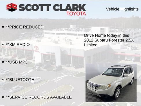 Used 2012 Subaru Forester 2.5X Limited AWD/4WD image 8