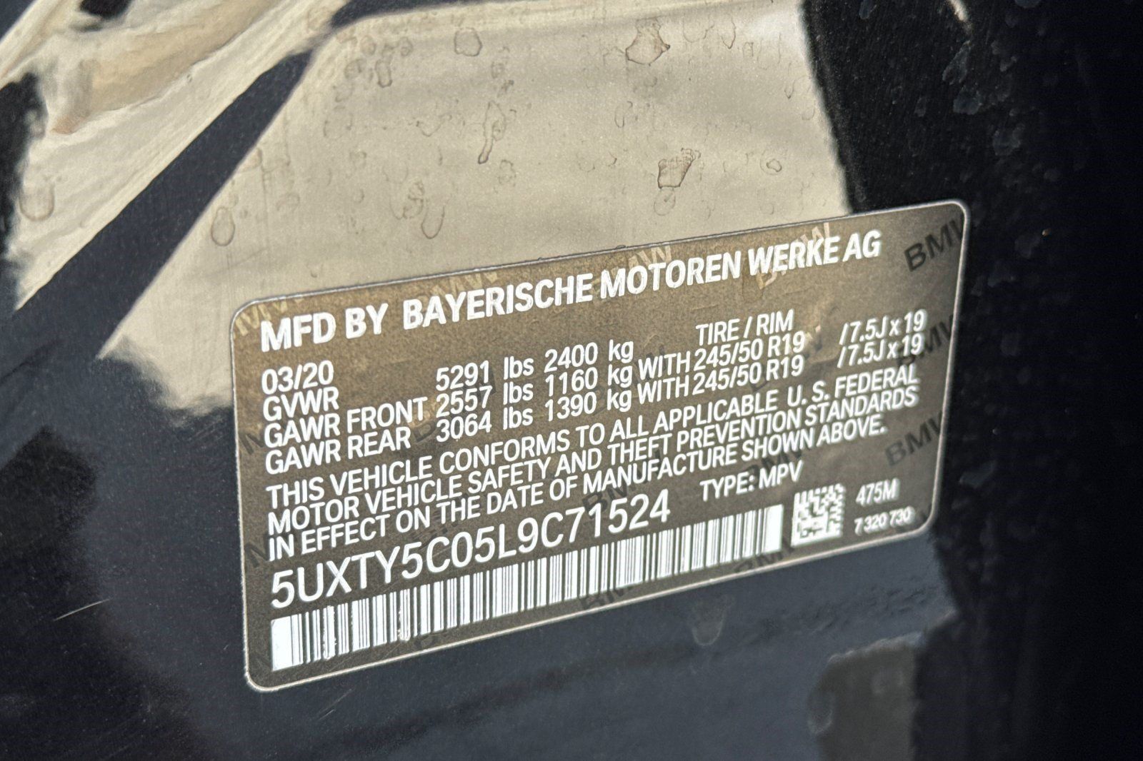 Used 2020 BMW X3 xDrive30i w/ Executive Package AWD/4WD image 28