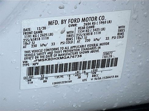 Used 2021 Ford Explorer XLT w/ Class III Trailer Tow Package image 34