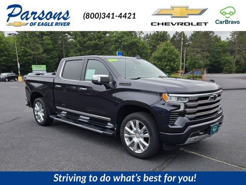 Certified 2022 Chevrolet Silverado 1500 High Country w/ High Country Premium Package AWD/4WD image 1
