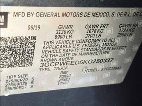 Used 2019 Chevrolet Silverado 1500 LTZ w/ LTZ Plus Package RWD image 23