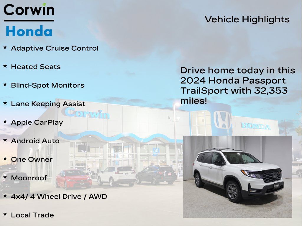 Used 2024 Honda Passport TrailSport image 6