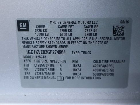 Used 2016 Chevrolet Silverado 2500 LT w/ LT Plus Package AWD/4WD image 44