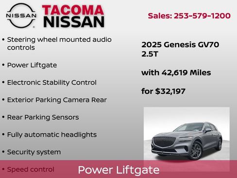 Used 2025 Genesis GV70 2.5T image 14